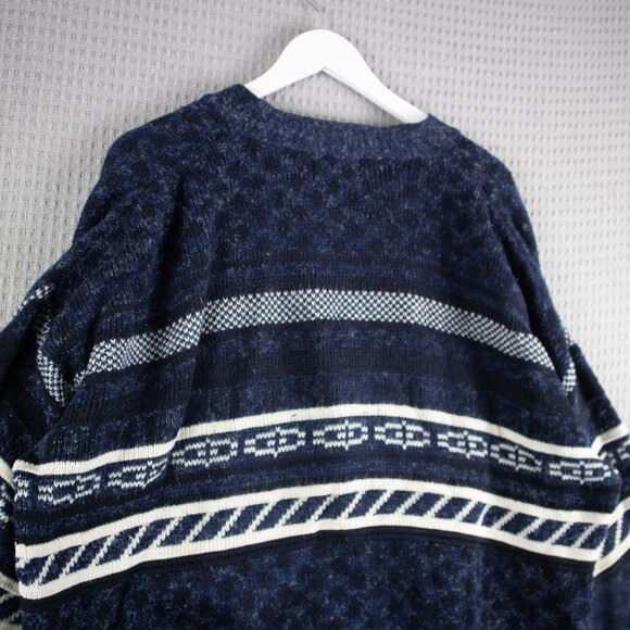 Sears Mens Store Knit Cardigan Vintage 1990s - Picture 8 of 8